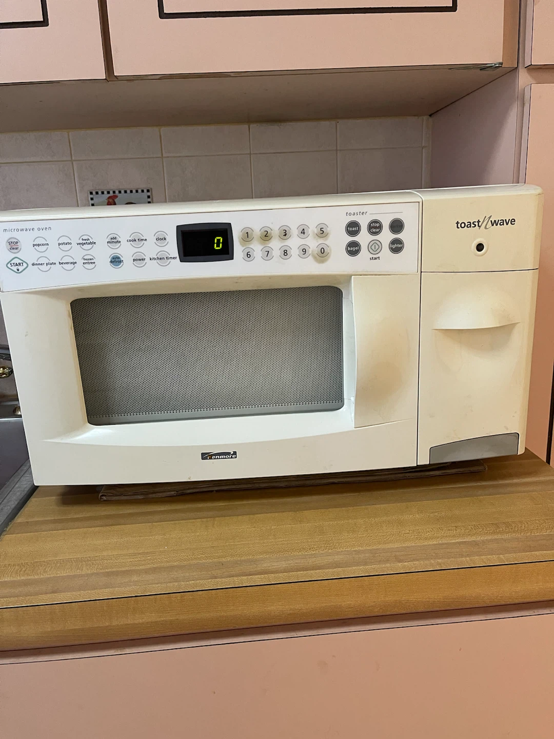 Kenmore Toast 'N Wave Microwave and Toaster Combo - photo 3