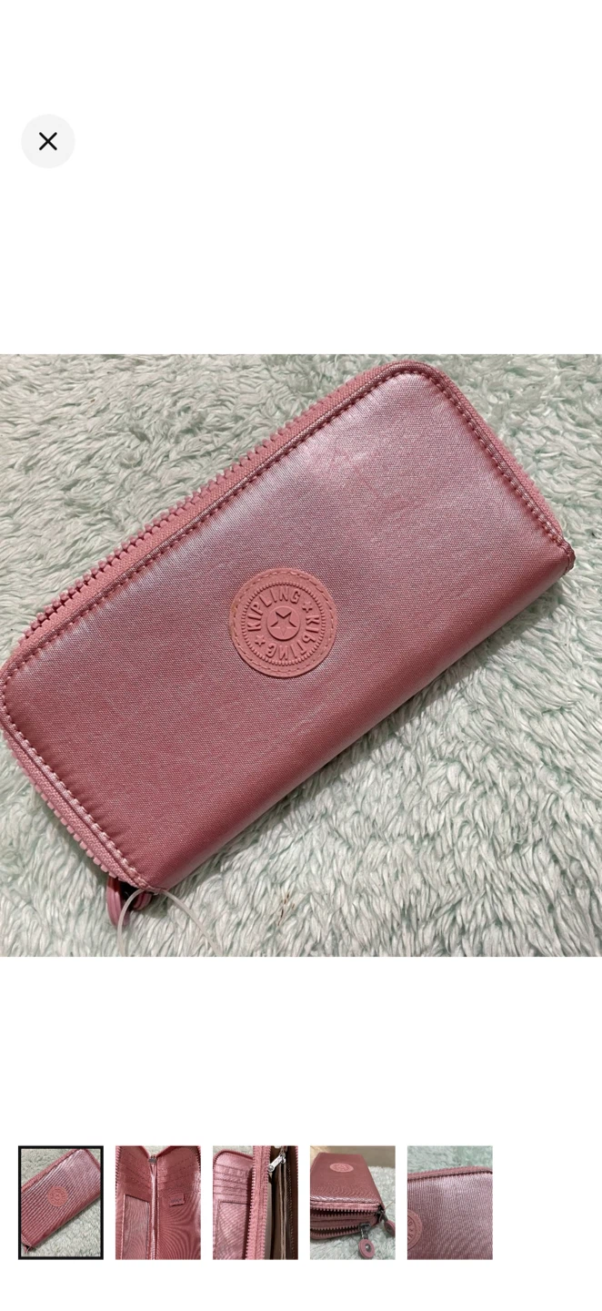 Kipling pink wallet