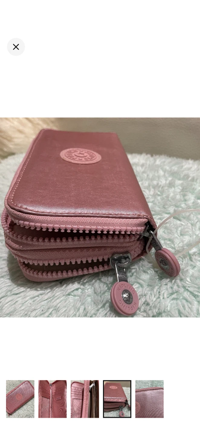 Kipling pink wallet - photo 4