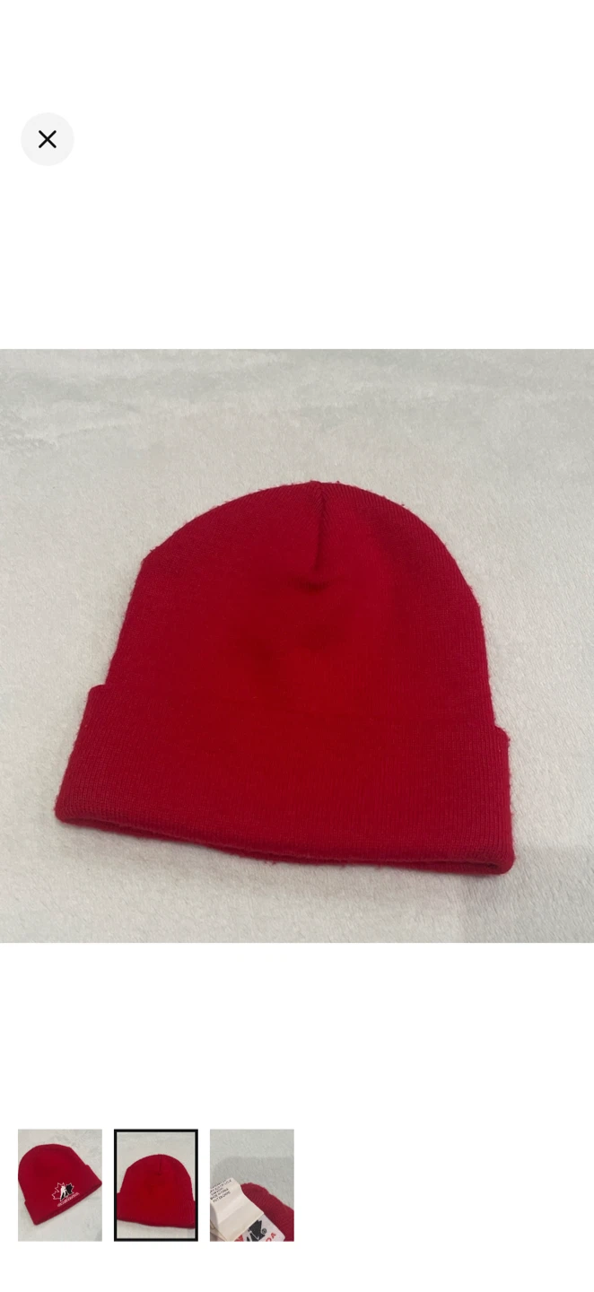 Red Canada Hockey Beanie youth - photo 2