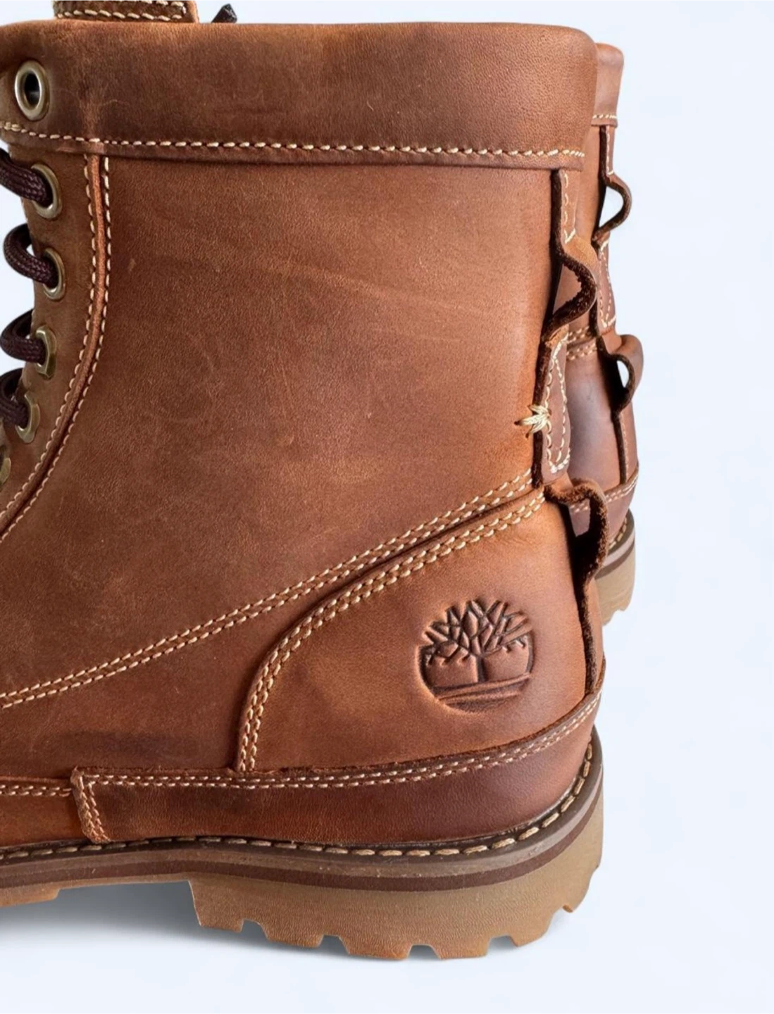 Timberland Mens Brown Leather Boots - photo 5