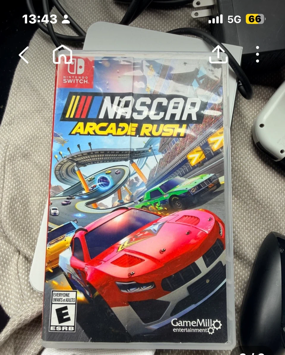 Super Mario Party and NASCAR Arcade Rush Nintendo Switch