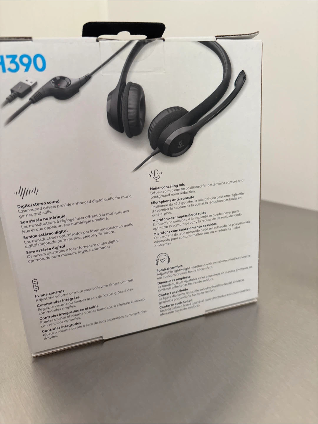 Logitech H390 USB Computer Headset - photo 3