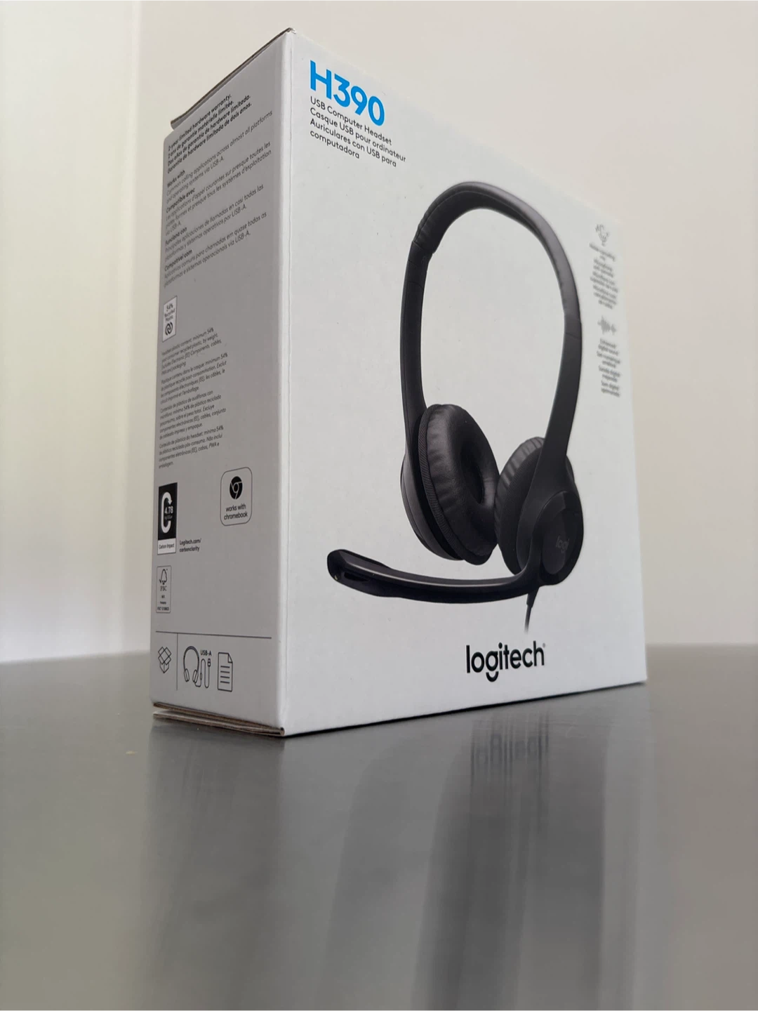 Logitech H390 USB Computer Headset - photo 4