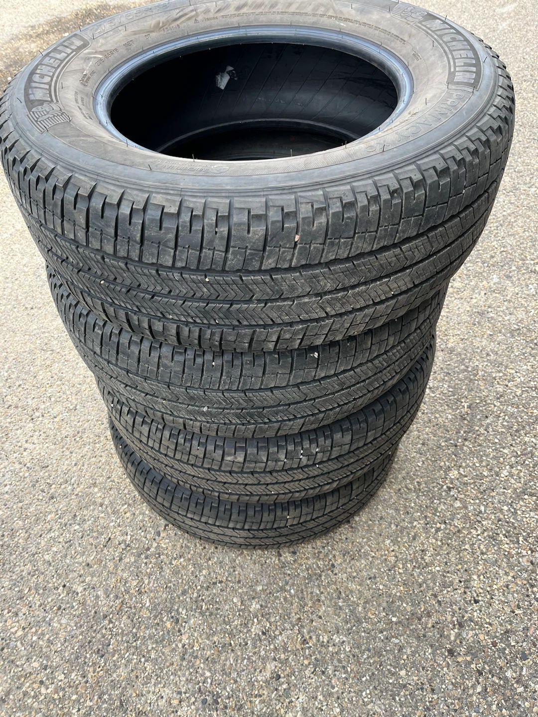 275/65R17  Michelin Primacy All Season