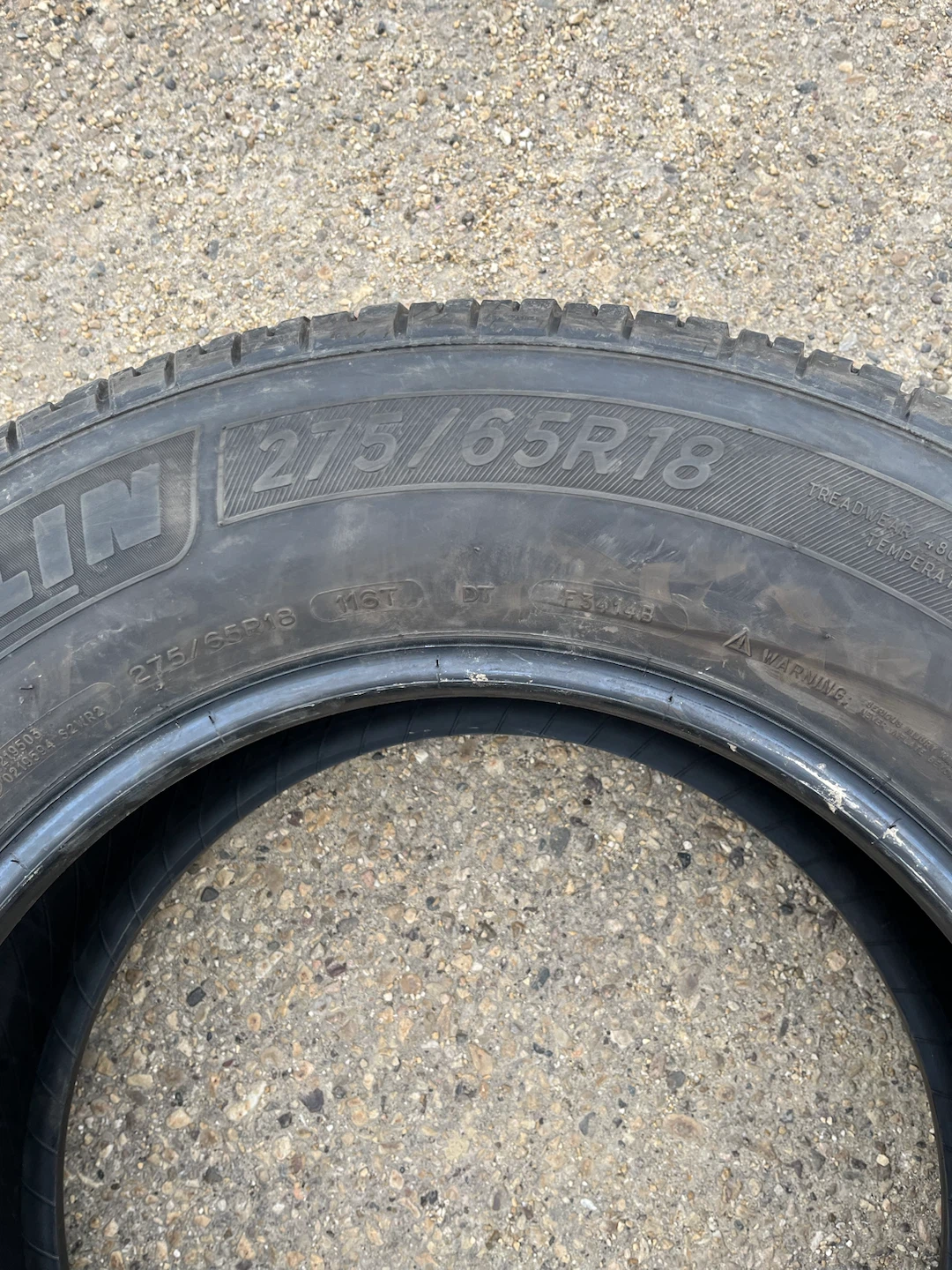 275/65R17  Michelin Primacy All Season - photo 3