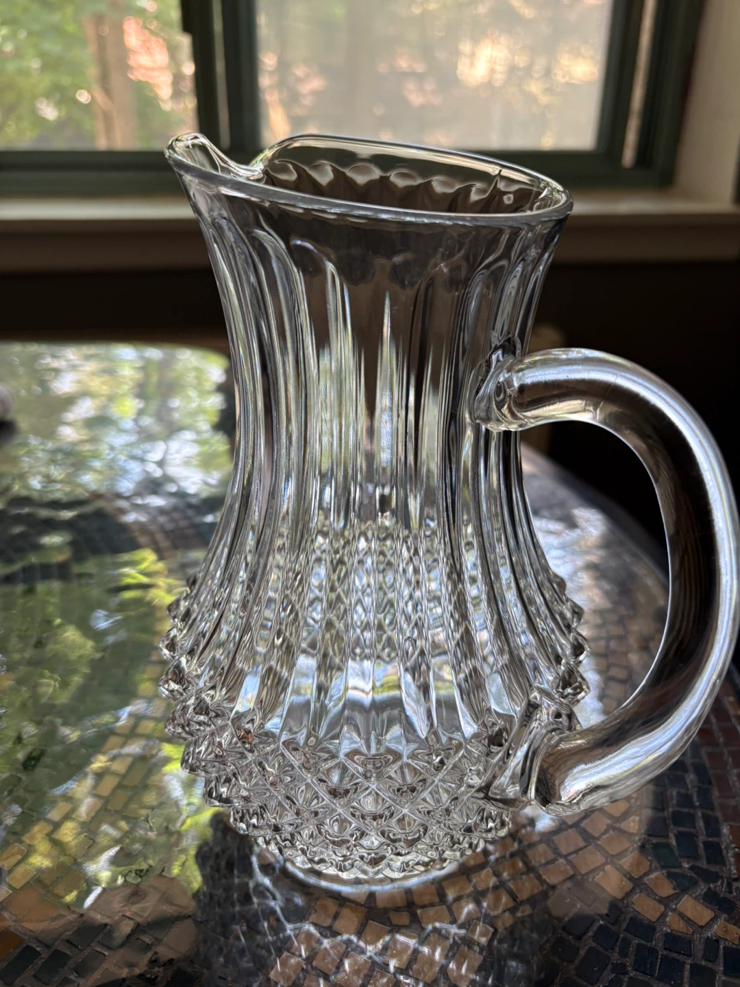 Vintage French Cristal d’arques Water Pitcher - photo 2