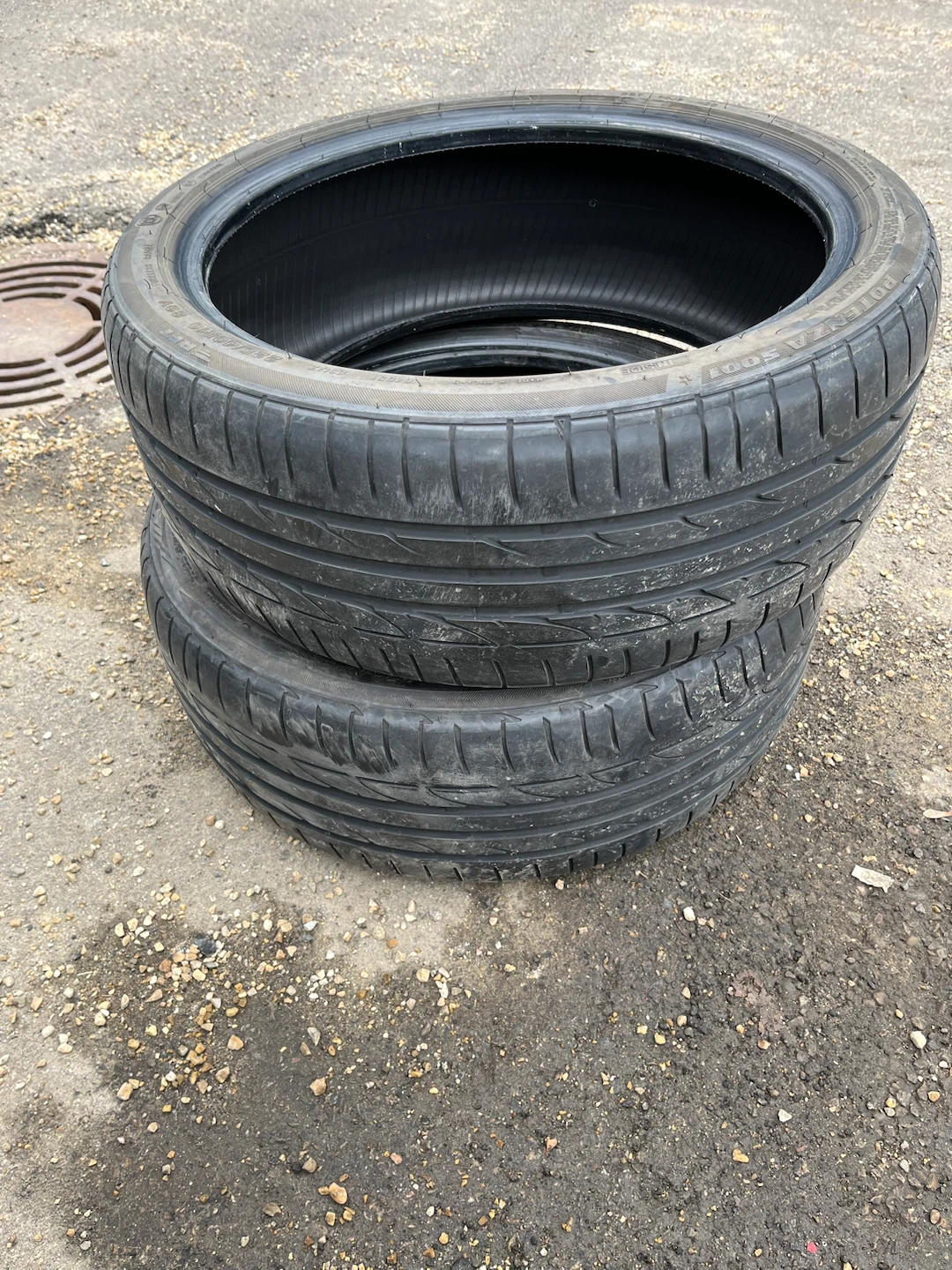 2 Bridgestone Potenza 225/40R19 Tires