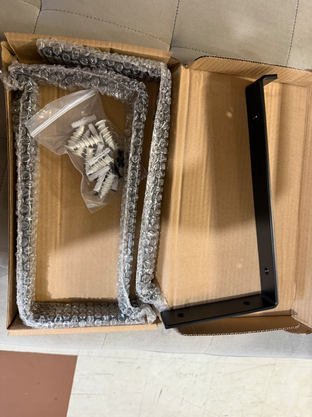 Fotoda Heavy Duty Floating Shelf Brackets - 4 Pack - photo 3