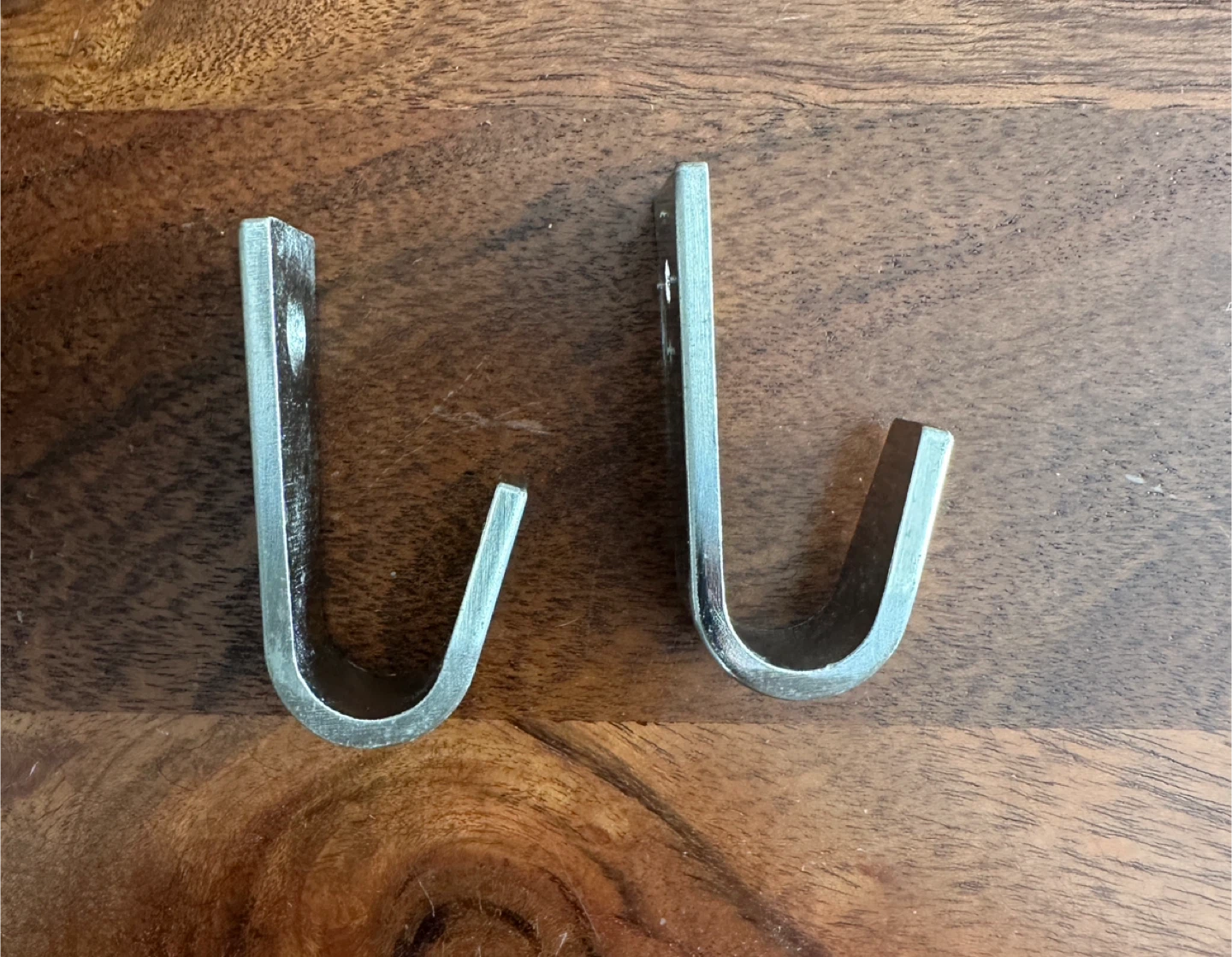 Two Metal Wall Hooks - photo 2