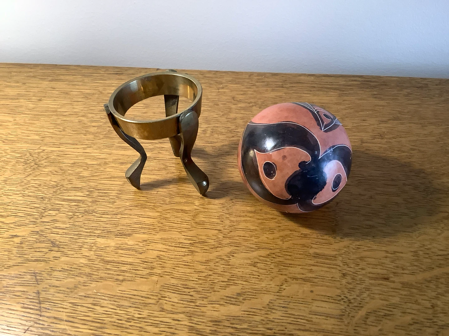 Vt Hd Crafted Soapstone Egg from Kenya 🐞 - photo 2