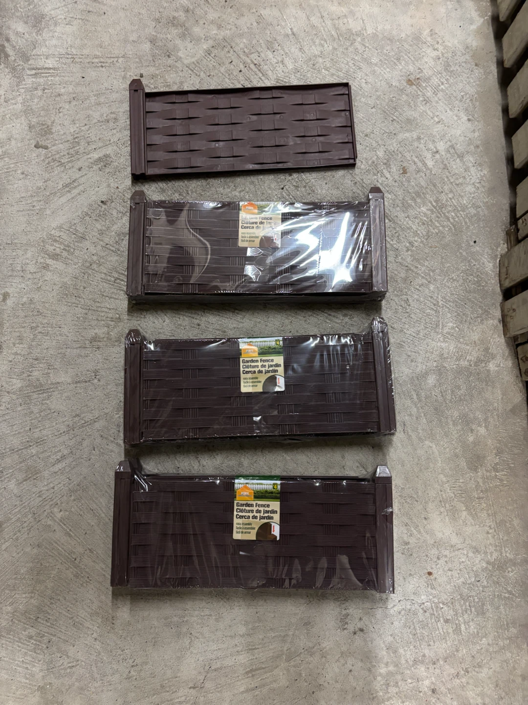 Fence Collection Brown Garden Fences