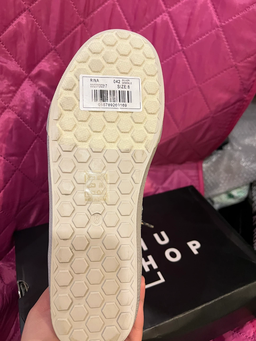SHU SHOP Rina Sneakers Silver Sparkle - photo 3