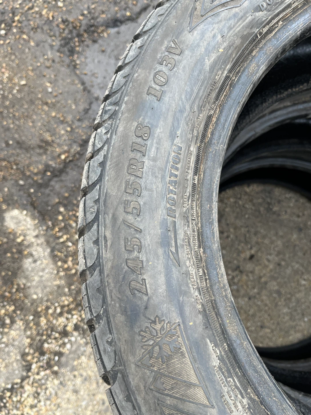 245/55R18 Goodyear Eagle Enforcer Winter - photo 2