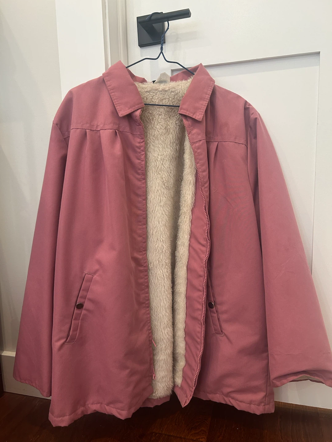 Blair Pink Sherpa-Lined Jacket