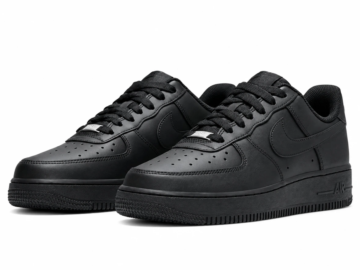 Nike Air Force  Black - photo 2