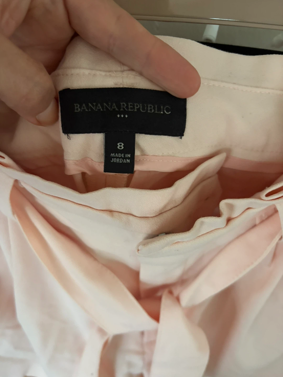 Banana Republic Blush Tie-Waist Shorts - photo 3