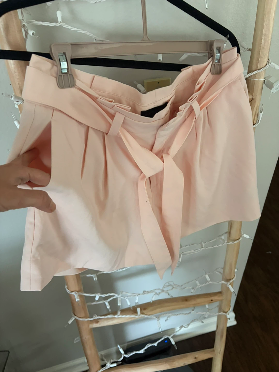 Banana Republic Blush Tie-Waist Shorts - photo 4
