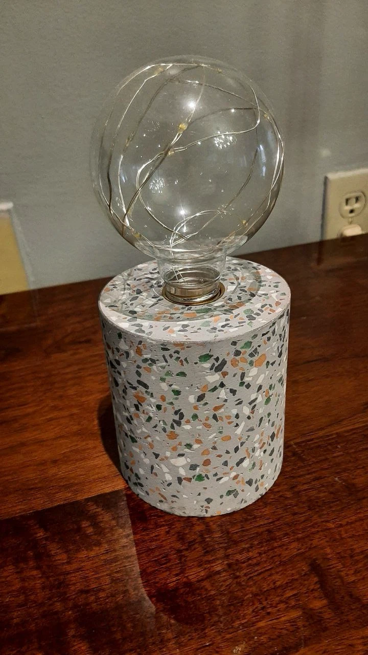 Terrazzo Base LED Table Lamp - photo 2