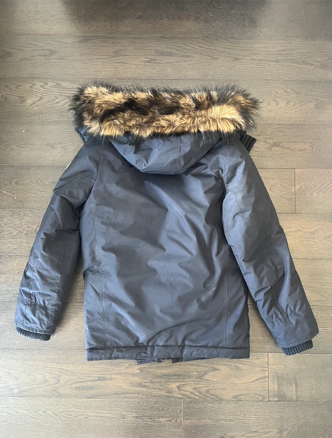 Abercrombie & Fitch Parka - Navy Small - photo 2