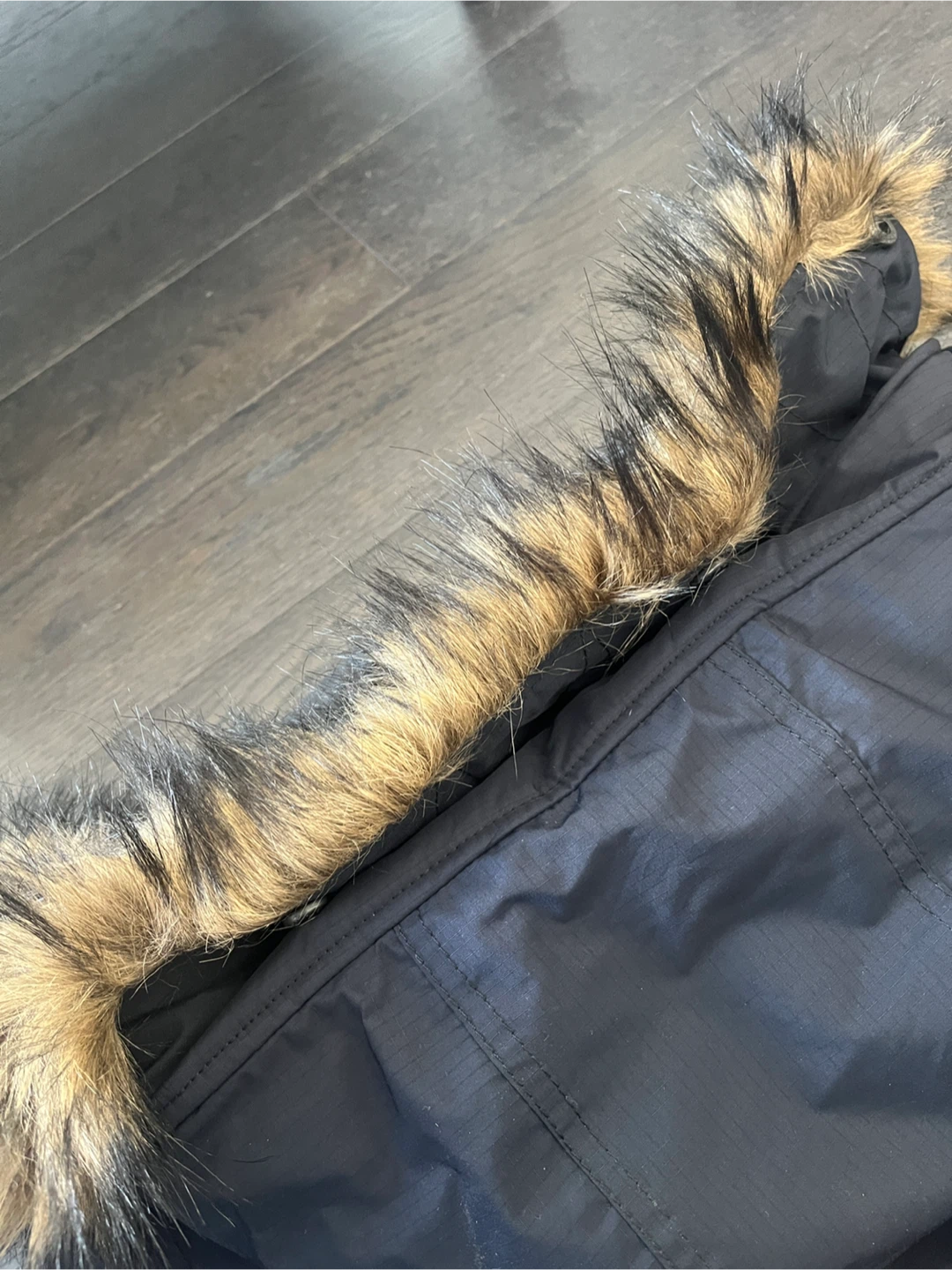 Abercrombie & Fitch Parka - Navy Small - photo 3