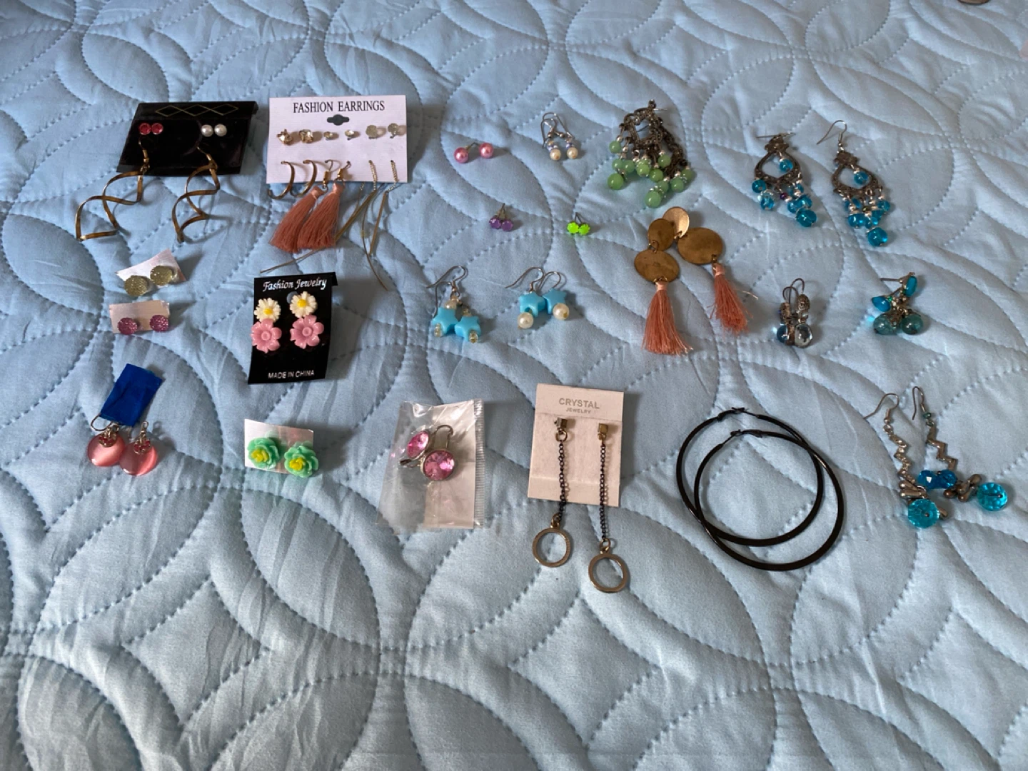 Huge Assorted Fashion Earrings Collection + Extra Singles! 💎✨ - photo 2