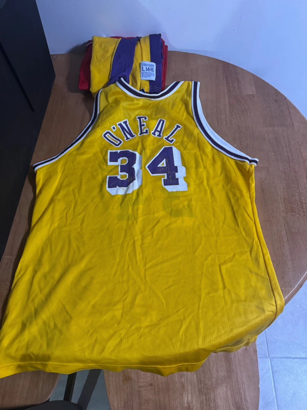 Kids Champion LA Lakers O'Neal 34 Jersey - photo 2