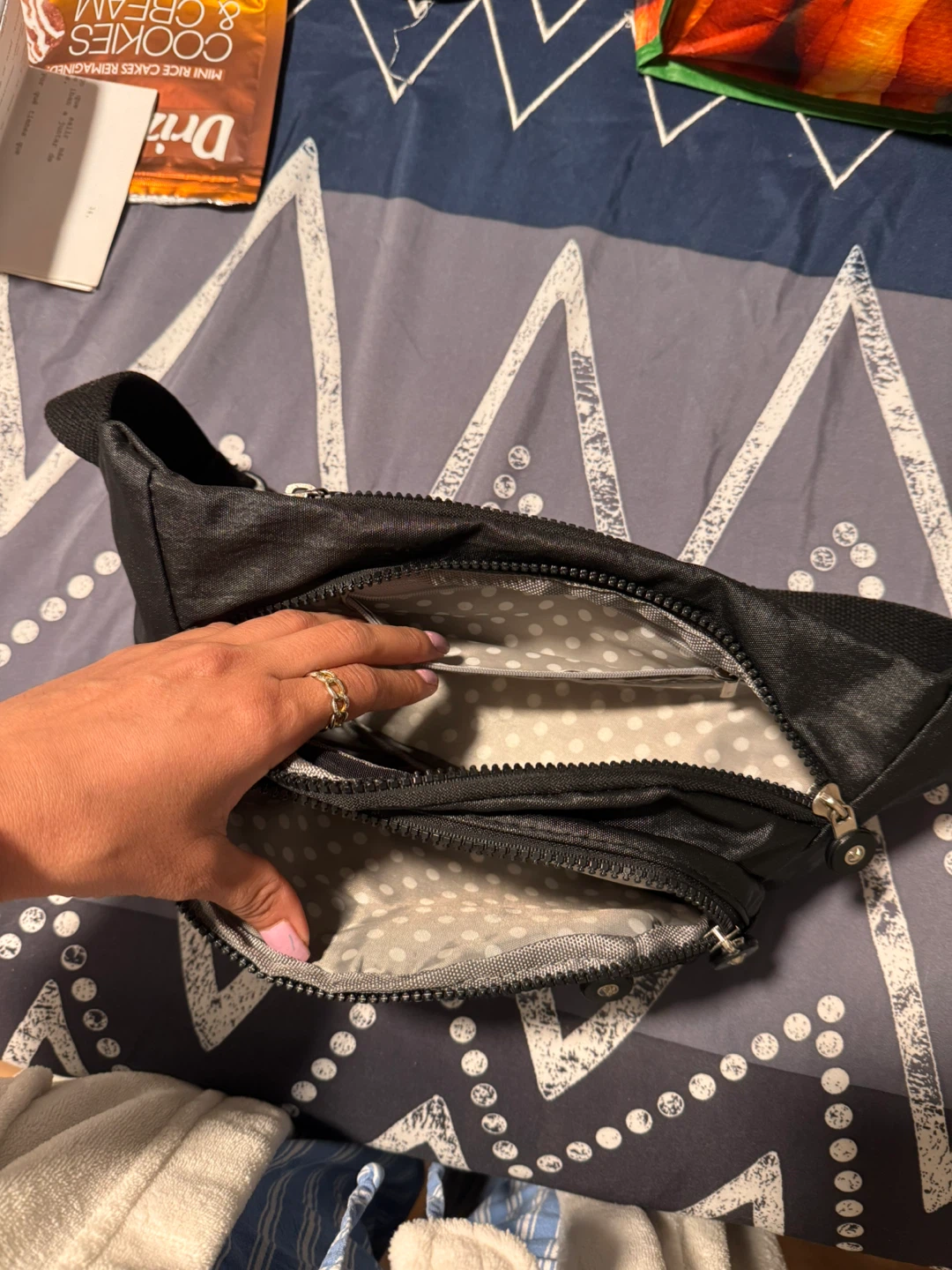 Black Eleganto Belt Bag