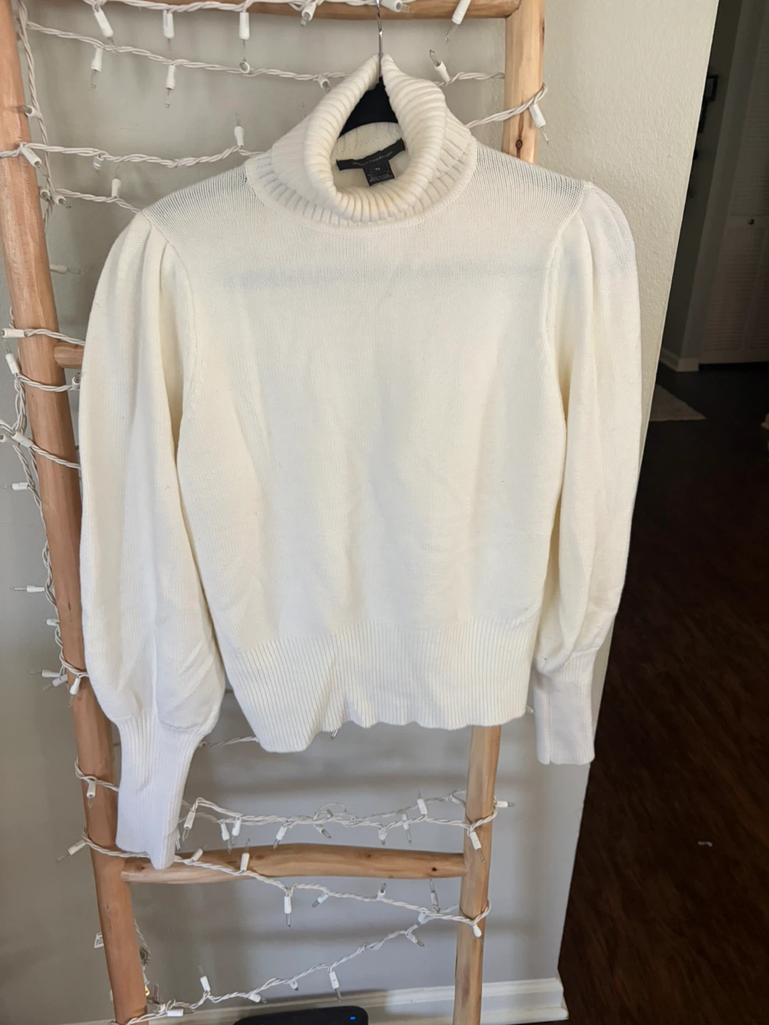 French Connection White Turtleneck Sweater - photo 2