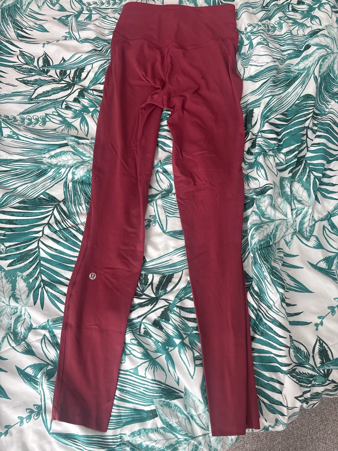 Lululemon Align High-Rise Leggings, Burgundy, Size 4
