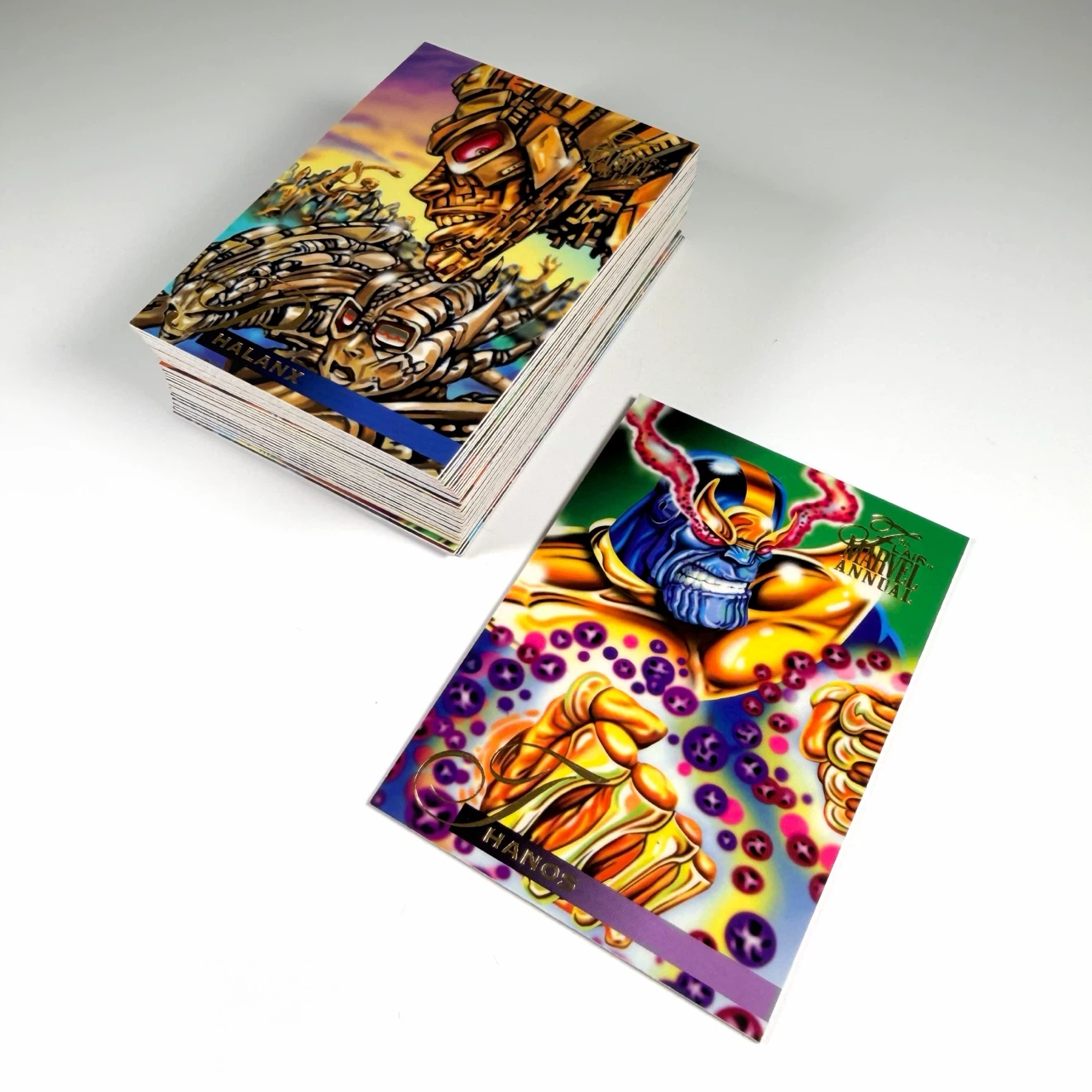 33x 1995 Marvel Annual Cards