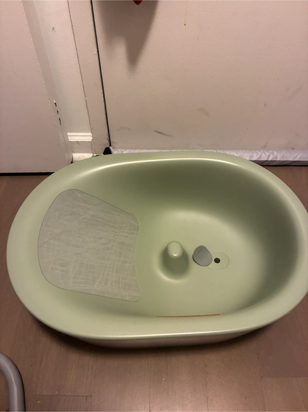 Sage Green Baby Bathtub