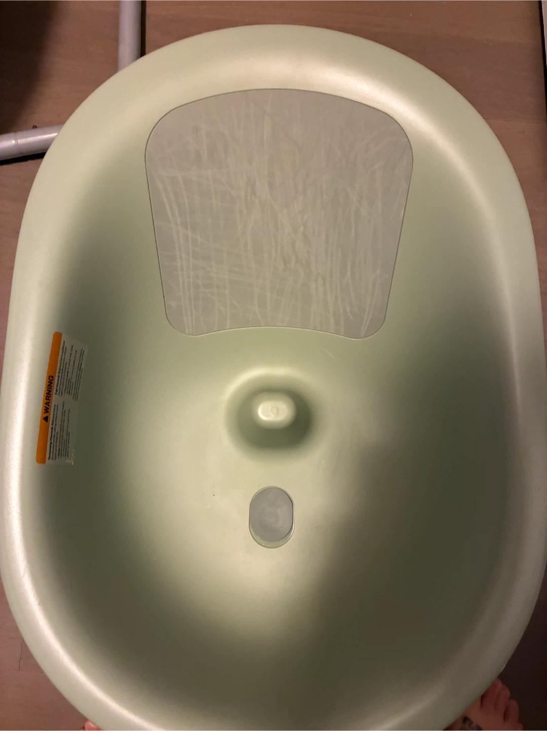 Sage Green Baby Bathtub - photo 2