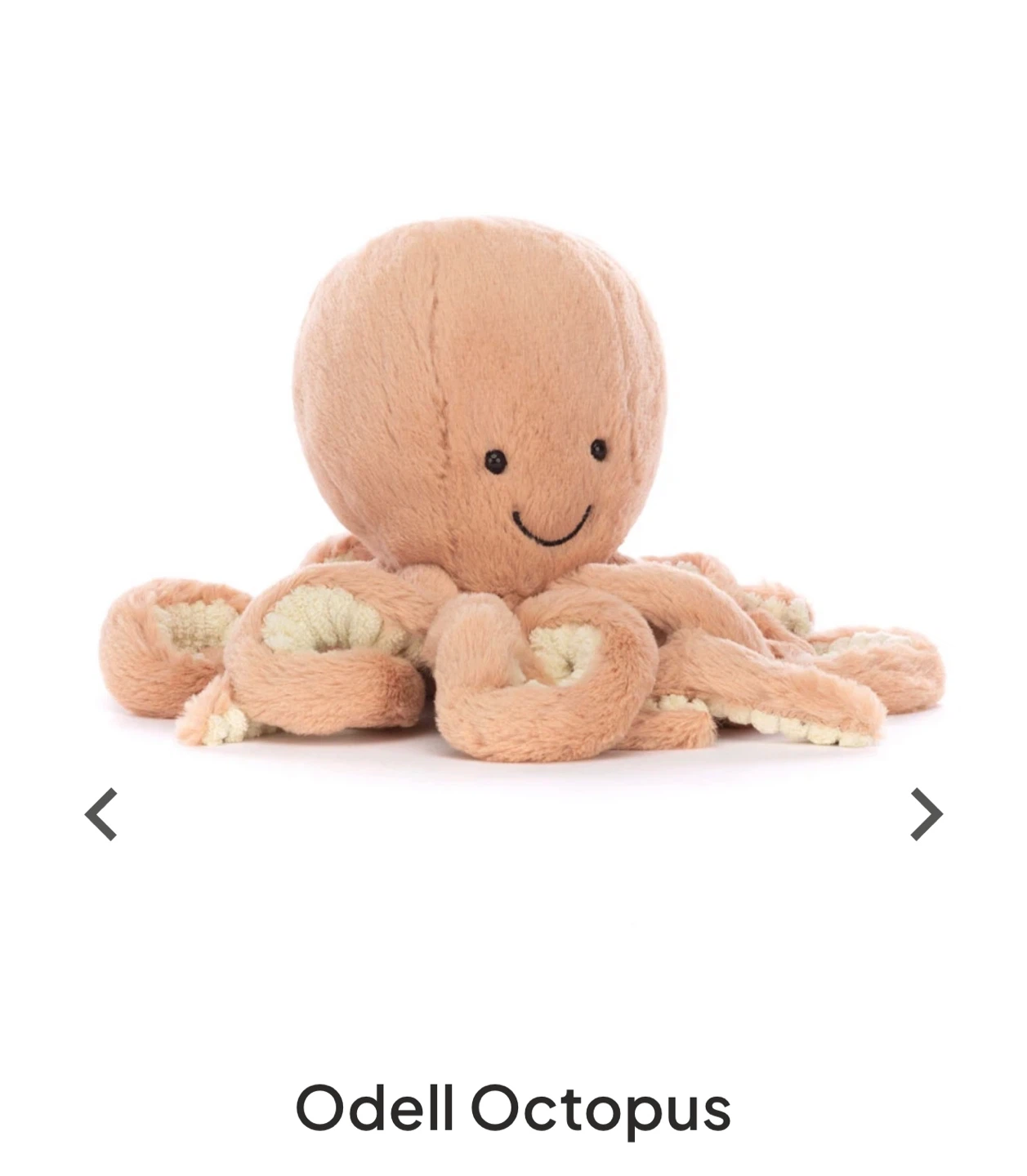 Jellycat Odell Octopus Plush Toy Little - photo 2