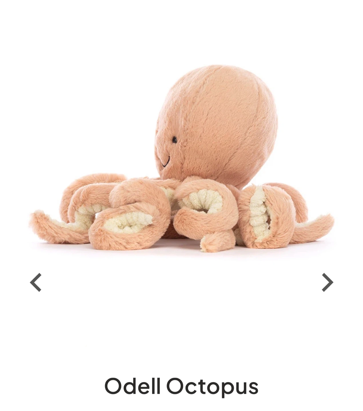 Jellycat Odell Octopus Plush Toy Little - photo 3