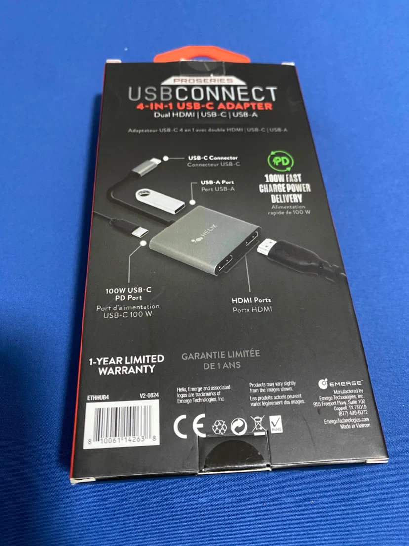 Helix ProSeries 4-in-1 USB-C Adapter - photo 3
