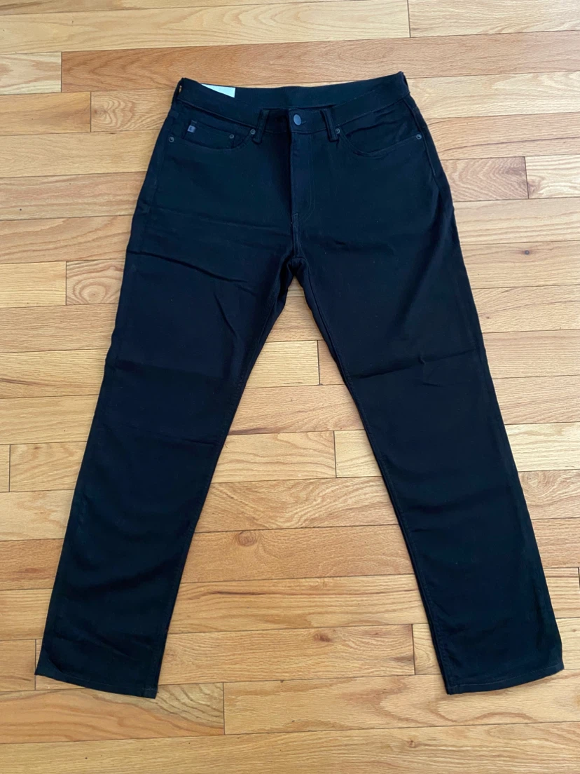 H&M Regular Fit Black Jeans 34/34