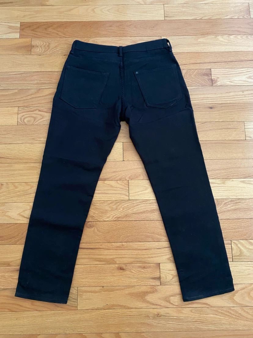 H&M Regular Fit Black Jeans 34/34 - photo 2