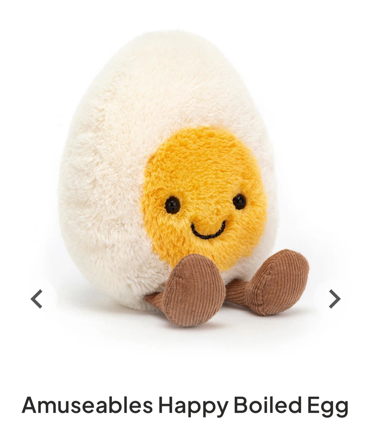 Jellycat Amuseables Happy Boiled Egg - photo 2