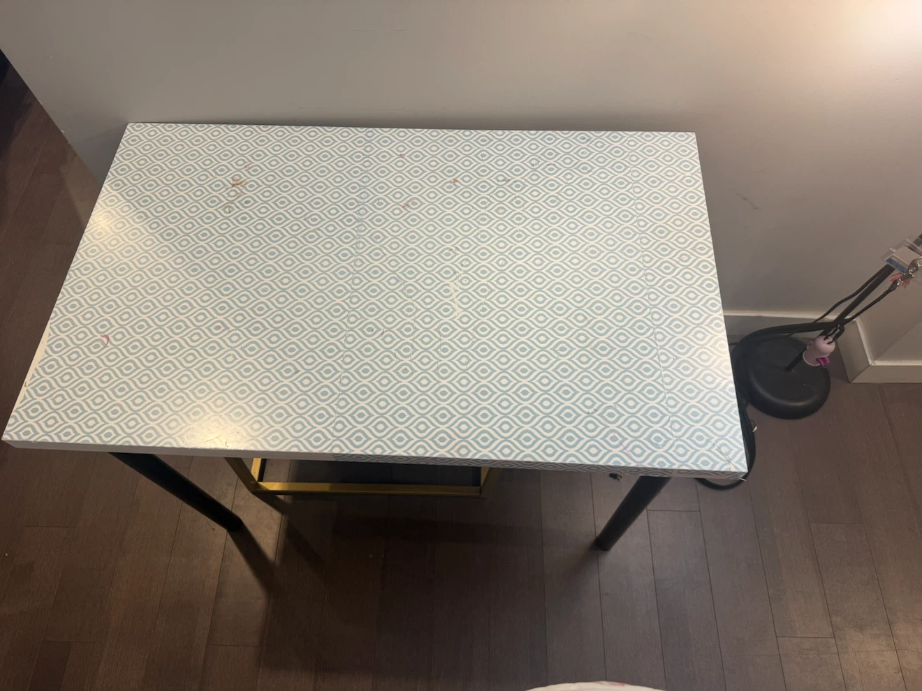 Patterned Top Desk