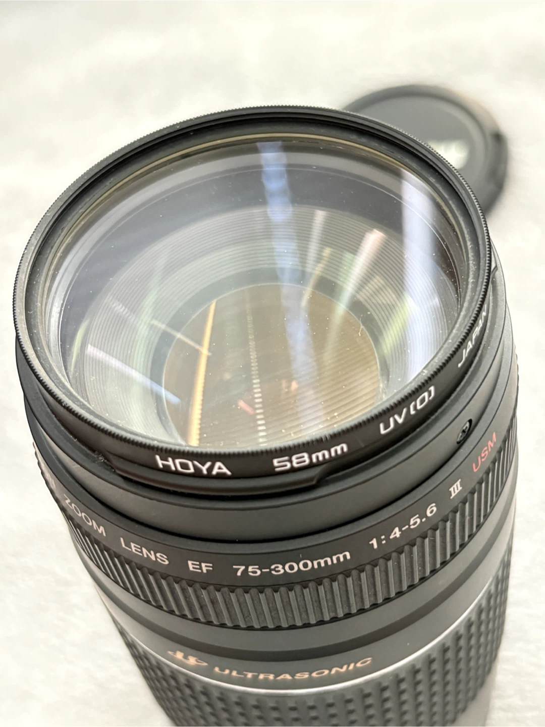 LIKE NEW Canon EF 75-300 mm f/4-5.6 III USM lens - photo 4