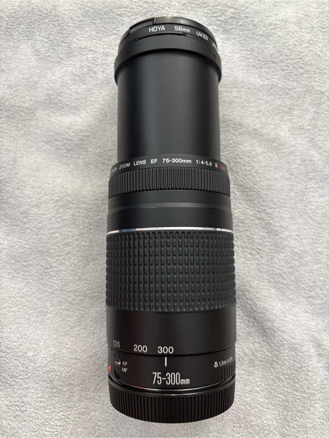 LIKE NEW Canon EF 75-300 mm f/4-5.6 III USM lens - photo 5