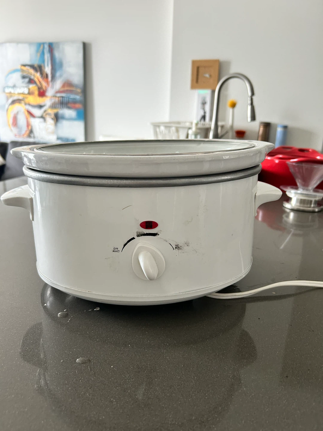 White Electric Slow Cooker - photo 2