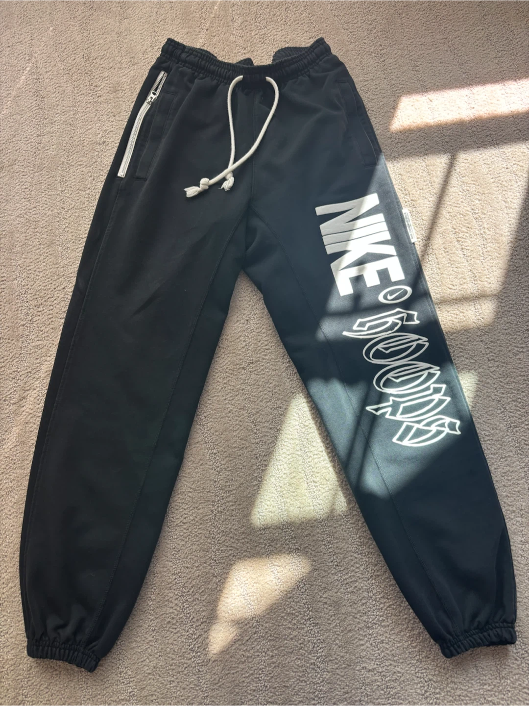Nike Hoops Black Joggers