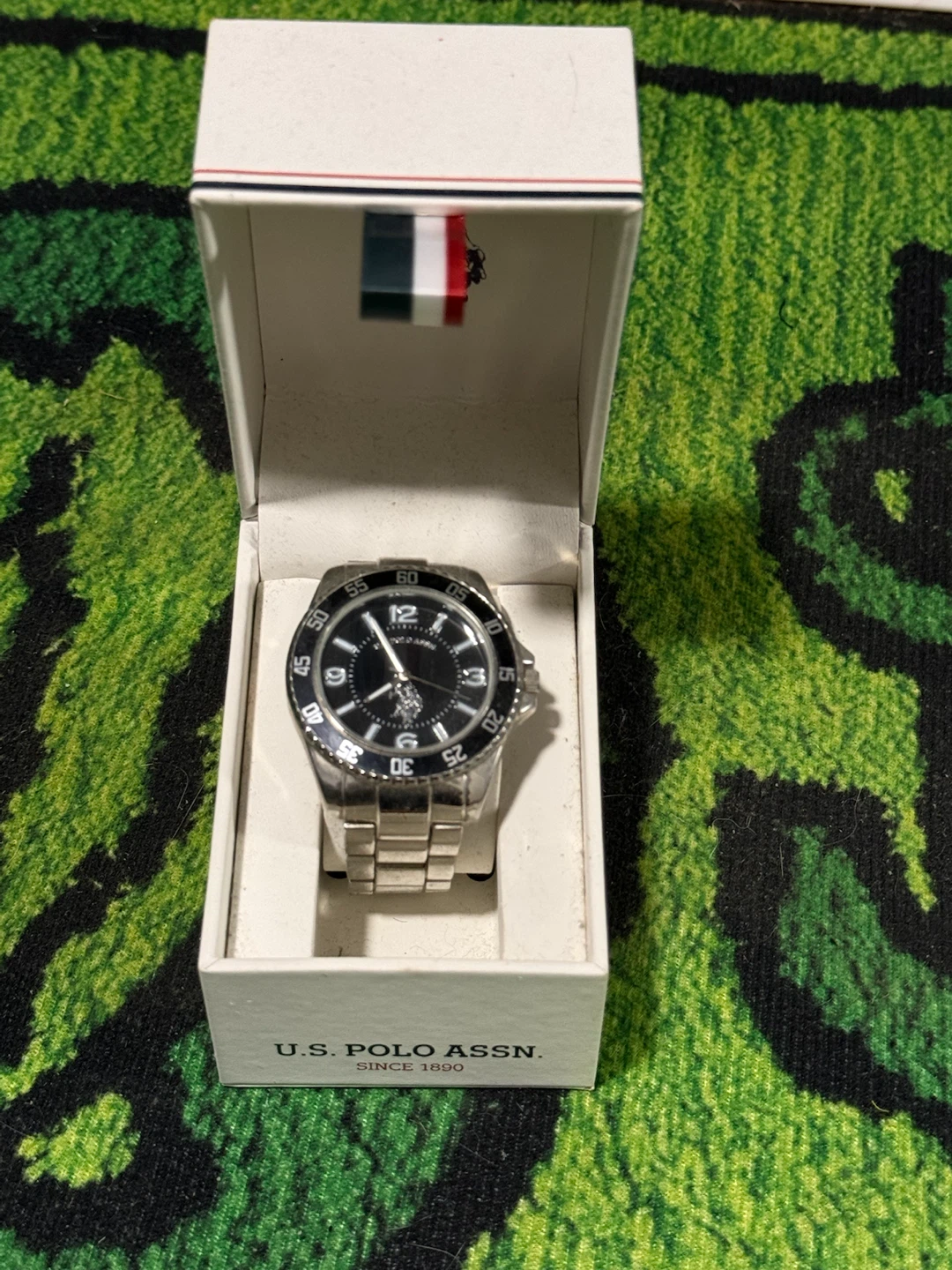 U.S. Polo Assn. Silver Tone Watch