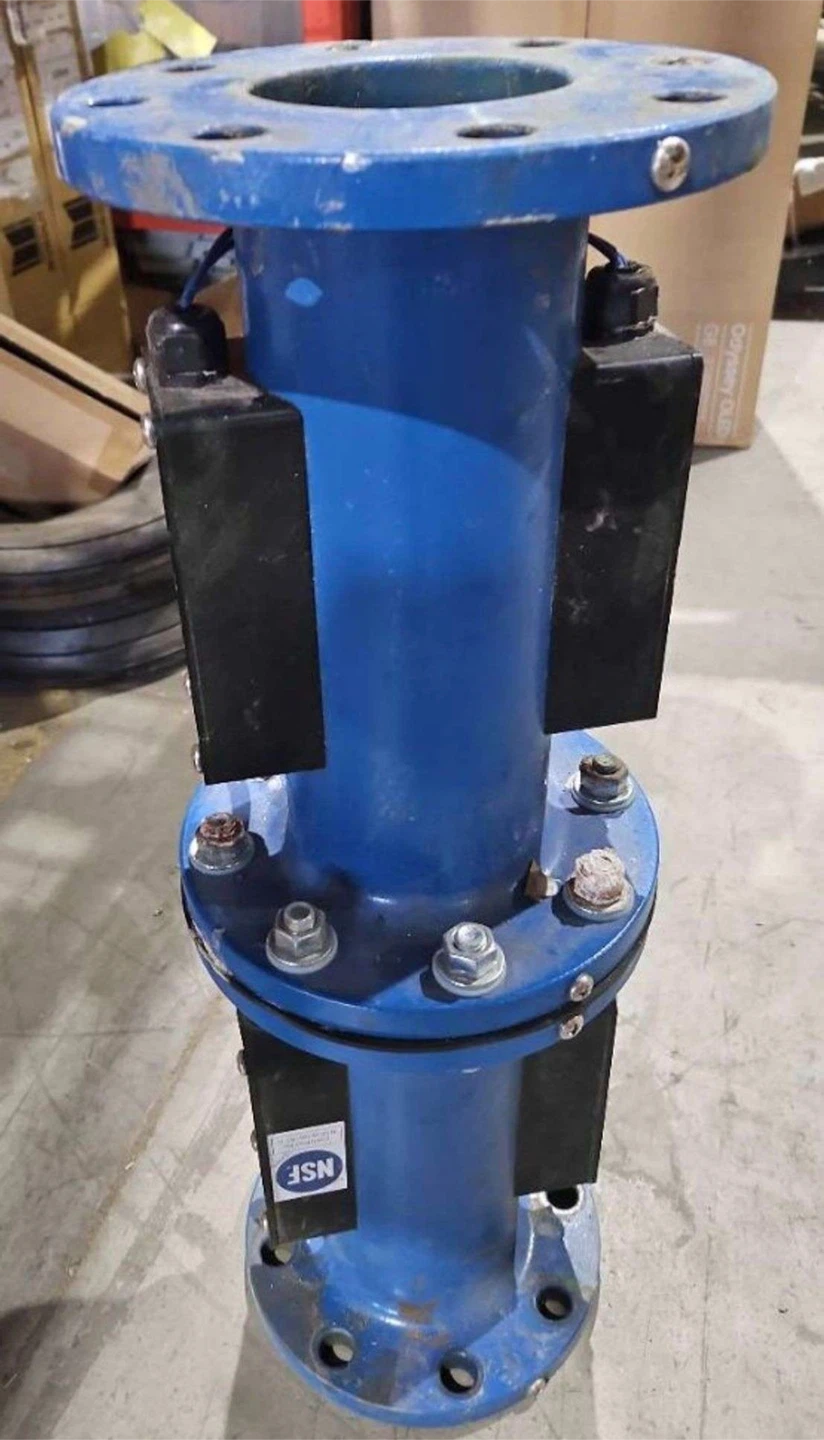 Blue Industrial Magnetic Water Conditioner
