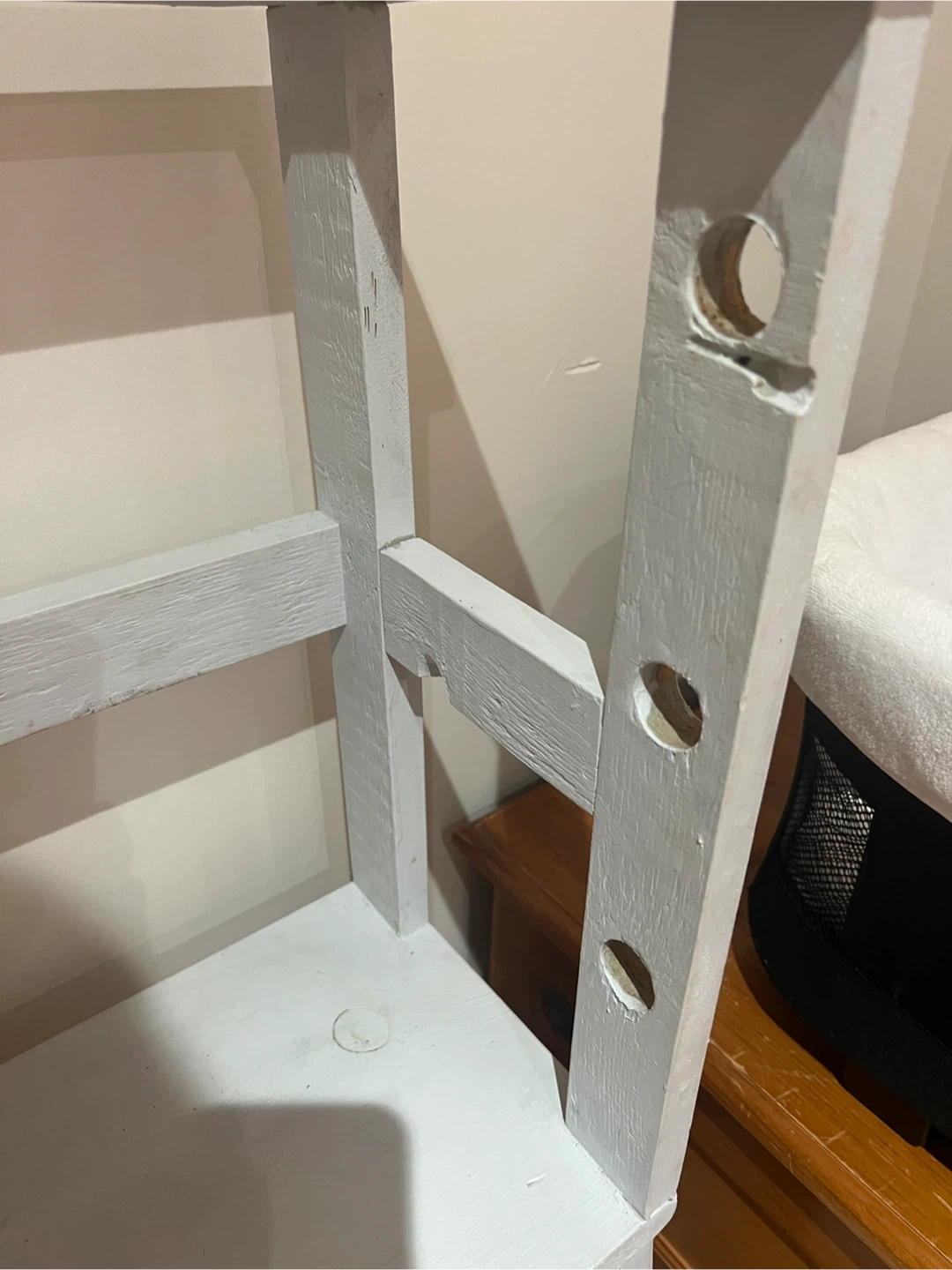Grey Wooden Toddler Kitchen Learning Tower - photo 4