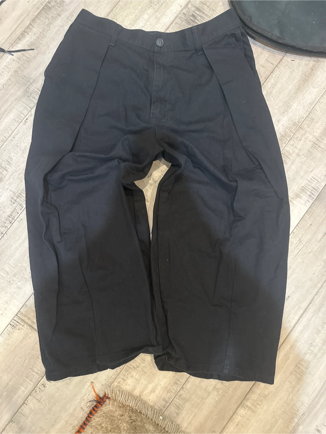 Toro Blooming Black Cropped Pants
