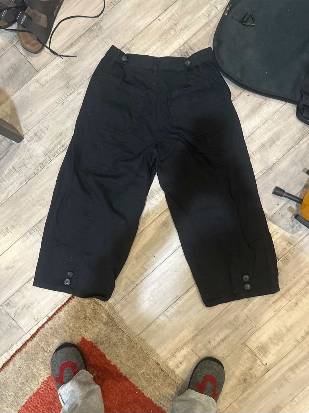 Toro Blooming Black Cropped Pants - photo 3