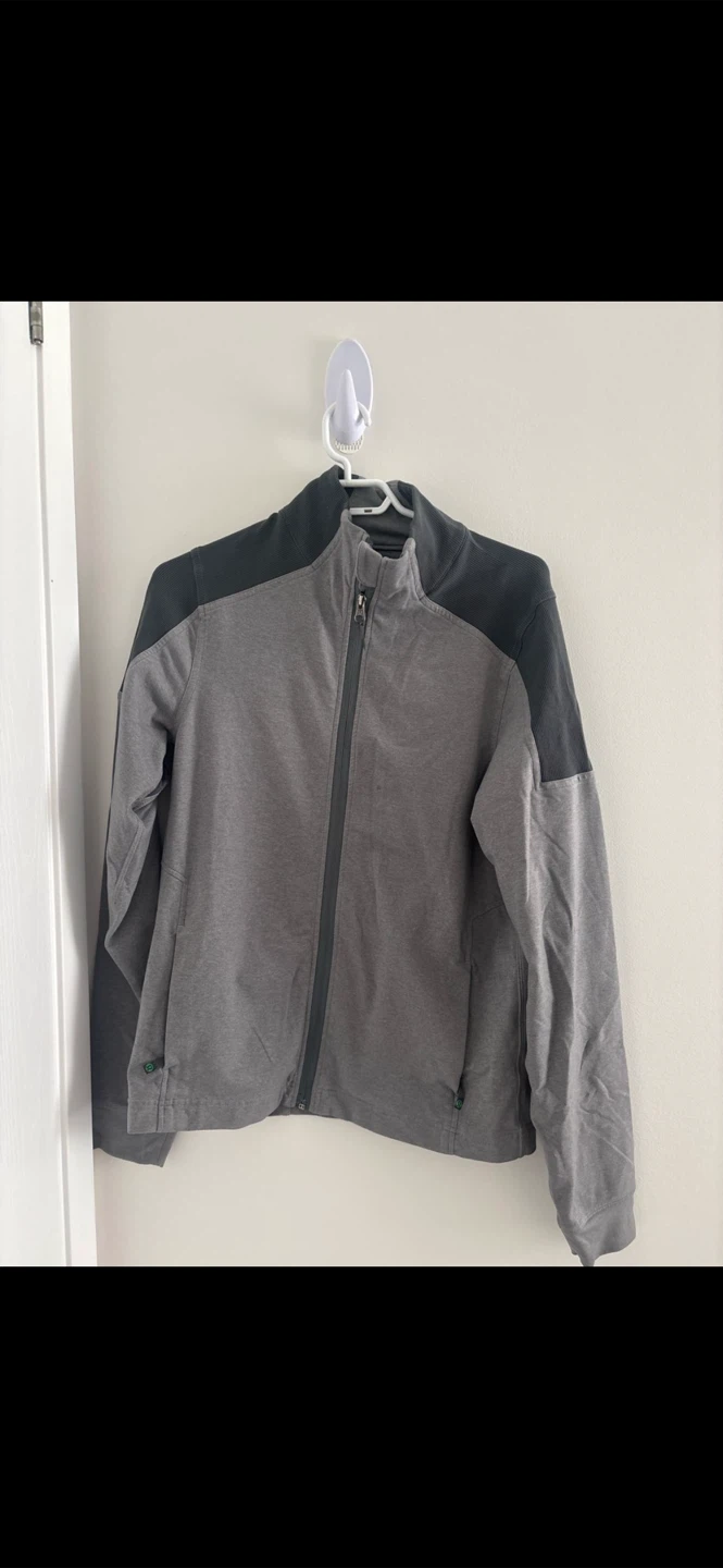 Lululemon grey full-zip jacket